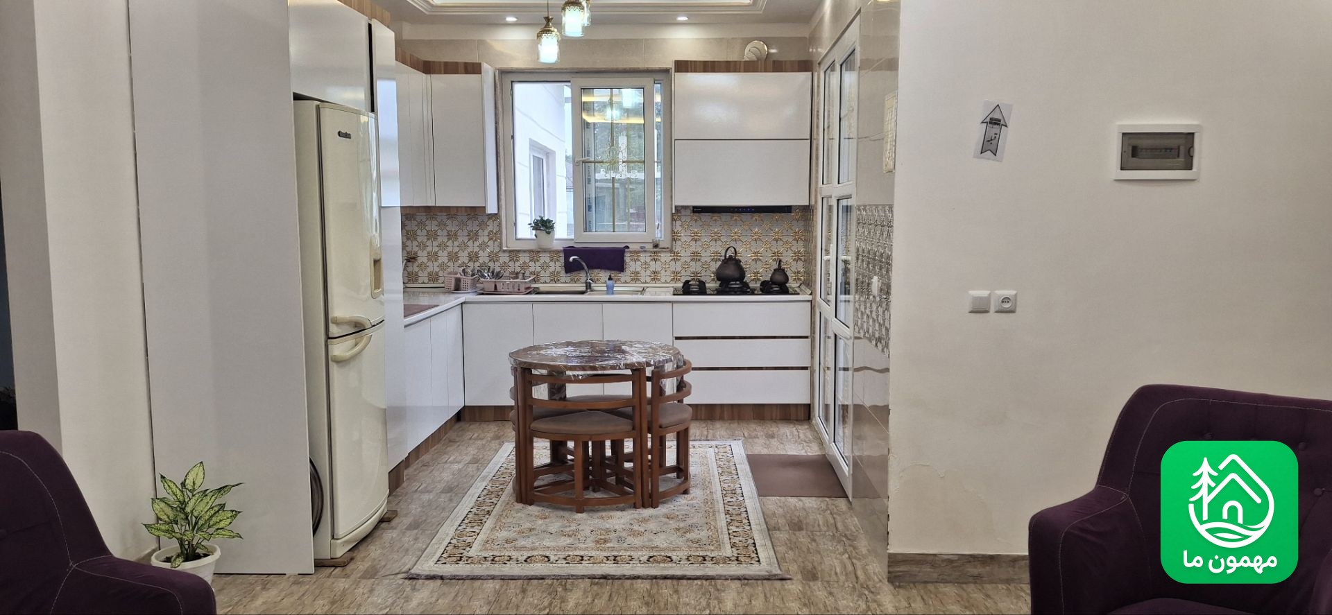 ویلای جنگلی استخردار عمارت مهراد
