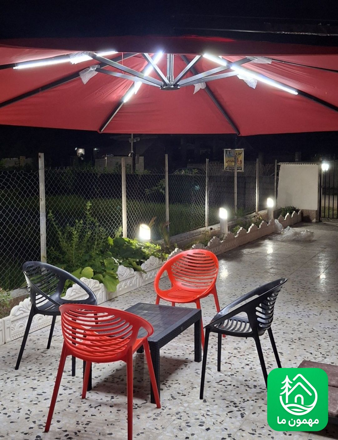 ویلای جنگلی استخردار عمارت مهراد