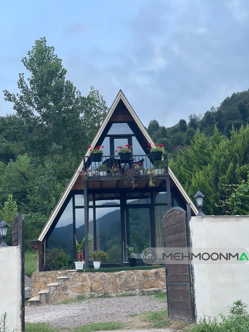 کلبه سوئیسی دوخواب جنگلی