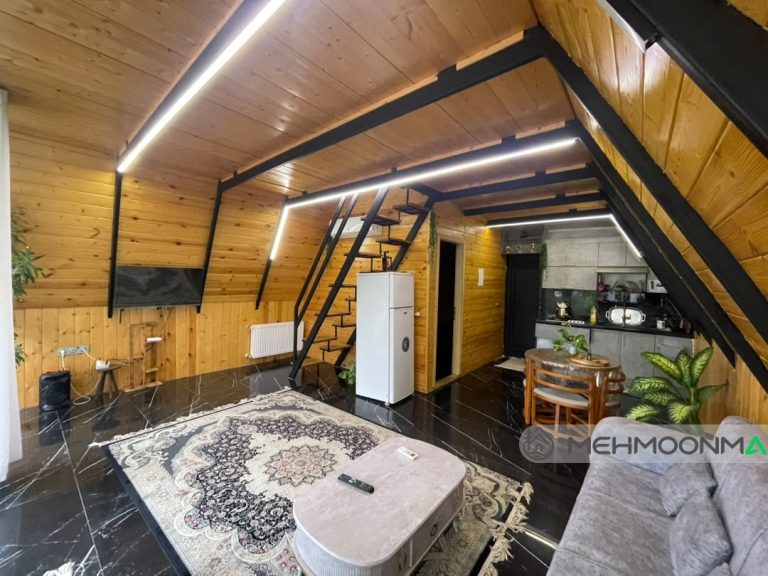 کلبه سوئیسی دوخواب جنگلی