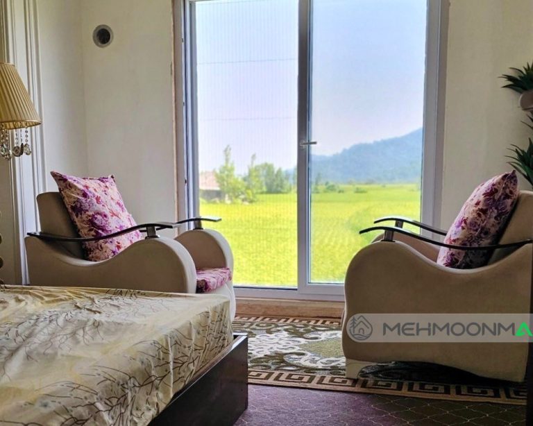 ویلایی با ویو جنگلی و شالیزار