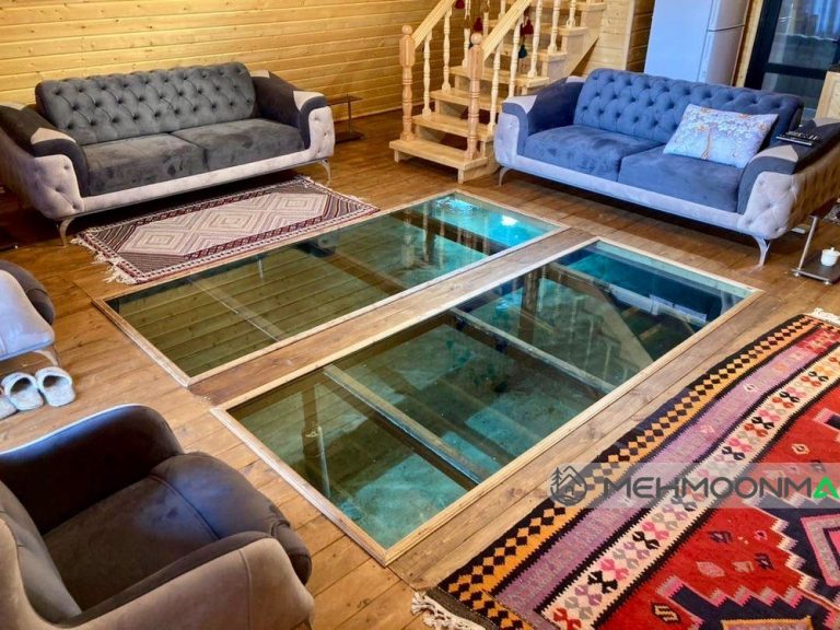 کلبه آکواریومی بیشه