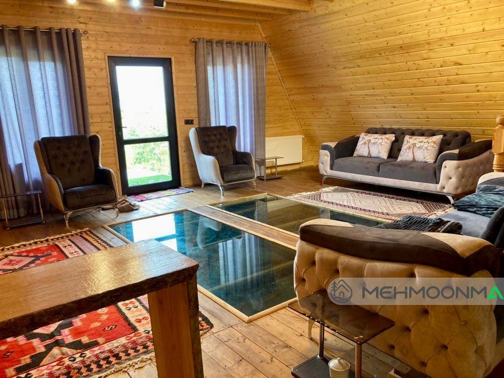 کلبه آکواریومی بیشه